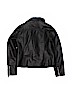 Yd 100% Polyurethane Black Faux Leather Jacket Size 11 - 12 - photo 2