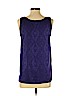 Yves Saint Laurent Variation Purple Sleeveless Blouse Size EU (FR) 34 / US 2 - photo 2