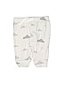 Baby Gap 100% Cotton Print Ivory Casual Pants Size 0-3 mo - photo 1