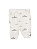 Baby Gap 100% Cotton Print Ivory Casual Pants Size 0-3 mo - photo 2