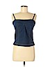 D&G Dolce & Gabbana Blue Sleeveless Top Size L - photo 1