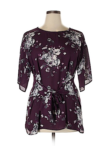 Molly & Isadora Short Sleeve Blouse (view 1)