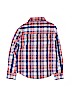 Nautica Plaid Orange Long Sleeve Button-Down Shirt Size M (youth) - photo 2