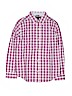 Nautica Plaid Purple Long Sleeve Button-Down Shirt Size 10 - 12 - photo 1