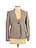 Armani Collezioni Tan Wool Blazer Size 10 - photo 1