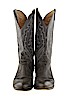 Justin 100% Leather Ivory Boots Size 8 - photo 2