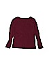 The Children's Place 100% Cotton Burgundy Long Sleeve T-Shirt Size 5 - 6 - photo 2