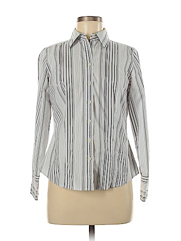 Ann Taylor Long Sleeve Button-Down Shirt (view 1)