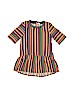 CKS Stripes Brown Dress Size 2 - photo 1
