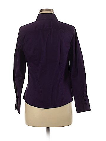 Ann Taylor Long Sleeve Button-Down Shirt (view 2)