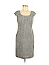 Ann Taylor Gray Casual Dress Size 8 (petite) - photo 1