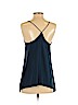 Milly 100% Silk Blue Sleeveless Silk Top Size P (petite) - photo 2