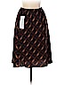 Studio 1 100% Polyester Brown Casual Skirt Size 6 (petite) - photo 2