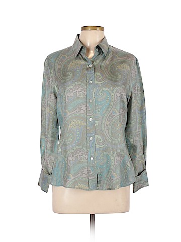 Lafayette 148 New York Long Sleeve Blouse (view 1)