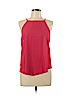 Lush 100% Polyester Red Sleeveless Blouse Size L - photo 1