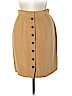 Dana Buchman 100% Silk Tan Silk Skirt Size 16 - photo 1