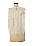 Ann Taylor LOFT White Sleeveless Blouse Size M (petite) - photo 2