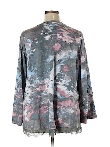 LOGO by Lori Goldstein Long Sleeve Top (view 2)