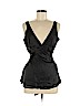 BCBGMAXAZRIA Black Sleeveless Silk Top Size M - photo 1