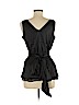 BCBGMAXAZRIA Black Sleeveless Silk Top Size M - photo 2