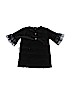 Carter's 100% Cotton Solid Black Special Occasion Dress Size 2T - photo 2