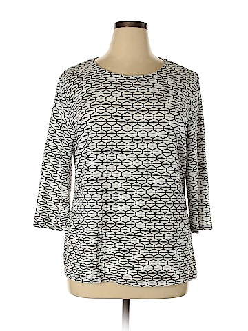 JM Collection 3/4 Sleeve Blouse (view 1)