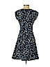 Rebecca Taylor 100% Polyester Blue Casual Dress Size 0 - photo 2