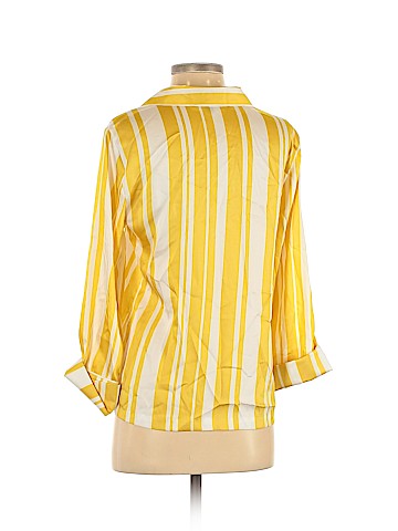 Topshop Long Sleeve Button-Down Shirt (view 2)