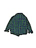 OshKosh B'gosh 100% Cotton Checkered-gingham Green Long Sleeve Button-Down Shirt Size 3T - photo 2