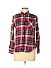 American Eagle Outfitters 100% Cotton Red Long Sleeve Button-Down Shirt Size S (petite) - photo 1