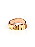 Moschino 100% Leather Solid Brown Leather Belt Size L - photo 1