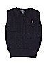 Polo by Ralph Lauren 100% Cotton Blue Sweater Vest Size 8 - photo 1