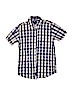 Gap Kids Outlet 100% Cotton Blue Short Sleeve Button-Down Shirt Size L (youth) - photo 1