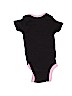 Gerber 100% Cotton Black Short Sleeve Onesie Size 0-3 mo - photo 2