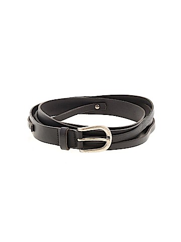Garnet Hill Leather Belt (view 1)