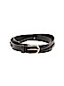 Garnet Hill 100% Leather Solid Black Leather Belt Size L - photo 1