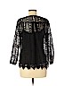 Maeve 100% Polyester Black Long Sleeve Top Size S - photo 2