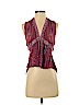 Free People 100% Rayon Burgundy Sleeveless Blouse Size S (petite) - photo 1