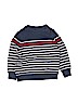 Old Navy 100% Cotton Stripes Blue Pullover Sweater Size 5T - photo 1