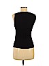 Classiques Entier Black Sleeveless Silk Top Size M (petite) - photo 2