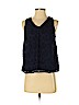 Banana Republic Factory Store 100% Polyester Blue Sleeveless Blouse Size S (petite) - photo 1