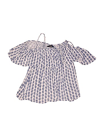 Polo by Ralph Lauren Short Sleeve Blouse (view 2)