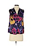Kasper 100% Polyester Purple Sleeveless Blouse Size S (petite) - photo 1