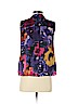 Kasper 100% Polyester Purple Sleeveless Blouse Size S (petite) - photo 2
