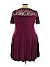 Torrid Purple Casual Dress Size 1X - photo 2