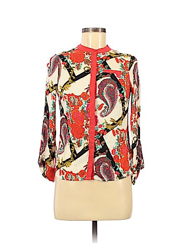 Next 3/4 Sleeve Button-Down Shirt (view 1)