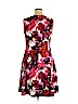 Kasper Red Casual Dress Size 14 - photo 2