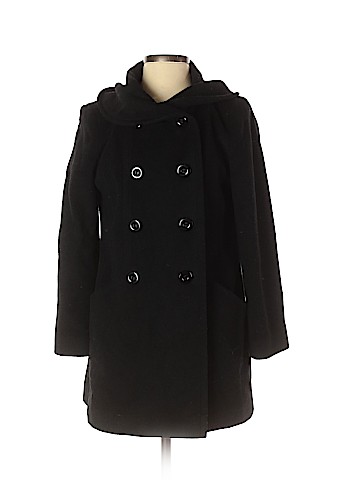 Larry Levine Wool Coat (view 1)