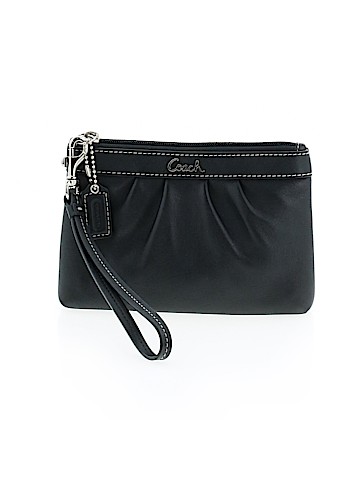 Coach Factory Leather Wristlet (view 1)