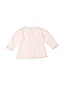 Unbranded 100% Cotton Pink Cardigan Size 70 cm / US 6-9 MO - photo 1